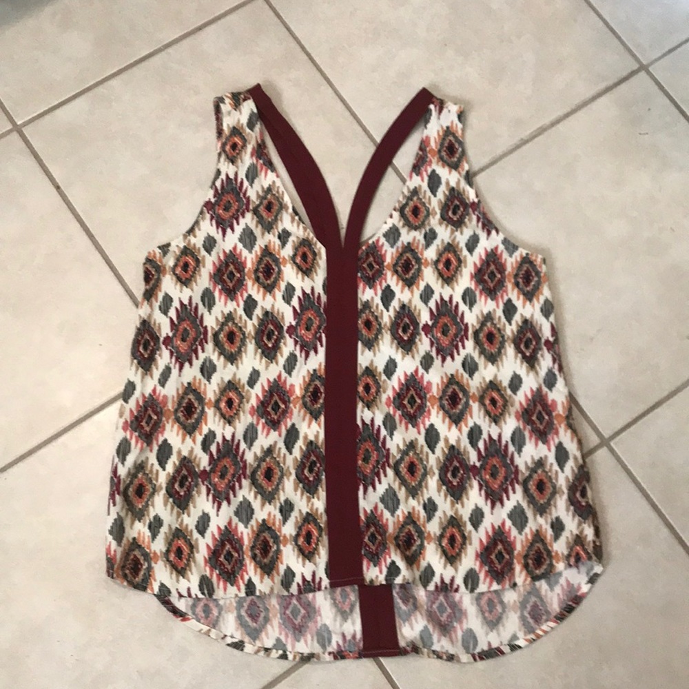 Aztec southwestern print boho tank - Picture 2 of 4